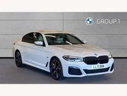 White Used 2022 BMW 545e M Sport Sedan | £34,950 (Super price)