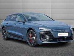 Plasma blue Used 2025 Audi A6 e-tron Sport Estate | £72,450 (Good price)