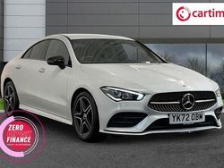 White Used 2022 Mercedes CLA200 AMG Line Premium Coupe | £24,299 (Fair price)