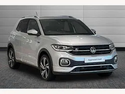 Silver Used 2022 VW T-Cross R-line SUV | £22,750 (Fair price)