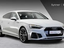 White Used 2021 Audi A5 Sportback S-Line Hatchback | £25,500 (Fair price)
