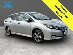 Silver Used 2022 Nissan Leaf Tekna Hatchback | £13,295 (Good price)