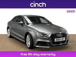 Grey Used 2018 Audi A3 S-Line Sedan | £16,659 (Fair price)