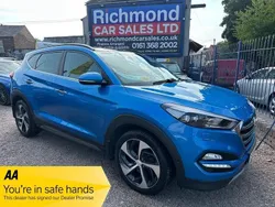 Blue Used 2016 Hyundai Tucson Premium SE SUV | £7,995 (Expensive)