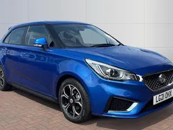 Blue Used 2021 MG MG3 Exclusive Hatchback | £10,060 (Fair price)