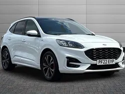 White Used 2022 Ford Kuga ST-Line X SUV | £20,250 (A bit pricey)
