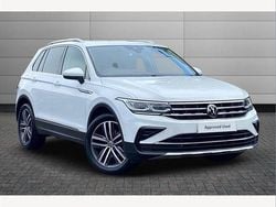 Pure white Used 2023 VW Tiguan Elegance SUV | £26,635 (Fair price)
