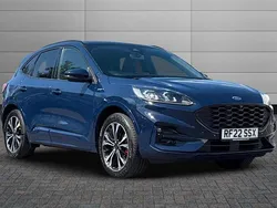 Blue Used 2022 Ford Kuga ST-Line X SUV | £25,499 (Expensive)