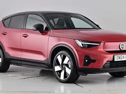 Fusion red Used 2024 Volvo EX40 Ultra SUV | £37,990 (Super price)