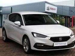 White Used 2021 Seat Leon SE Dynamic Hatchback | £14,221 (Fair price)