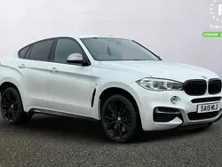 White Used 2019 BMW X6 Comfort Edition SUV | £28,599 (Fair price)