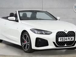 White Used 2024 BMW 420 M Sport Cabriolet | £44,490 (Expensive)