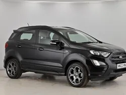 Black Used 2022 Ford Ecosport ST-Line SUV | £13,395 (Fair price)