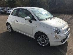 White Used 2015 Fiat 500 Lounge Hatchback | £5,495 (Fair price)