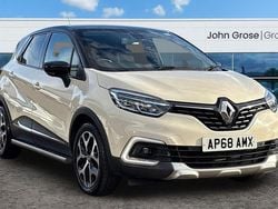 Cream/black Used 2018 Renault Captur GT-Line SUV | £8,495 (Fair price)