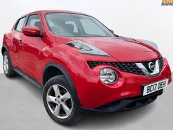 Red Used 2017 Nissan Juke Visia SUV | £6,295 (Good price)