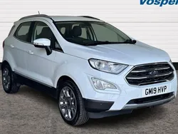 White Used 2019 Ford Ecosport Titanium SUV | £10,200 (Fair price)