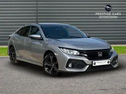Silver Used 2019 Honda Civic EX Hatchback | £12,992 (Fair price)