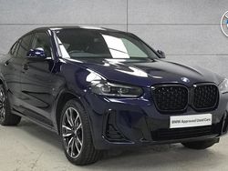 Blue Used 2024 BMW X4 M Sport SUV | £37,695 (Good price)