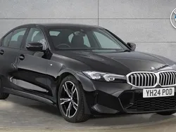 Black Used 2024 BMW 320 M Sport | £33,220 (Fair price)