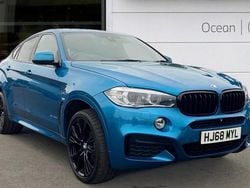Blue Used 2018 BMW X6 M Sport SUV | £29,950 (Expensive)