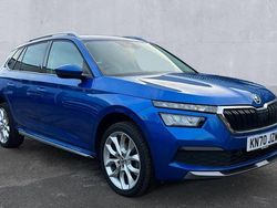 Race blue Used 2020 Skoda Kamiq SE L SUV | £13,973 (Fair price)