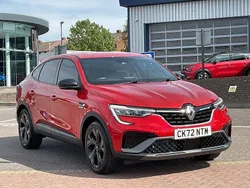 Id metallic flame red Used 2022 Renault Arkana R.S. SUV | £14,892 (Fair price)
