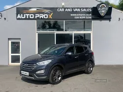 Blue Used 2015 Hyundai Santa Fe Premium SUV | £7,450 (Fair price)