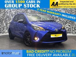 Blue Used 2020 Toyota Yaris Hybrid Sport Hatchback | £13,795 (Good price)