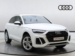 White Used 2023 Audi Q5 S-Line SUV | £31,890 (Good price)