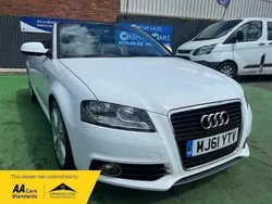 White Used 2011 Audi A3 Cabriolet S-Line Cabriolet | £7,995 (Expensive)