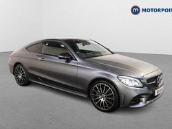 Grey Used 2023 Mercedes C300 AMG line Coupe | £31,899 (Fair price)
