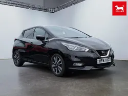 Black Used 2017 Nissan Micra N-Connecta Hatchback | £7,990 (A bit pricey)