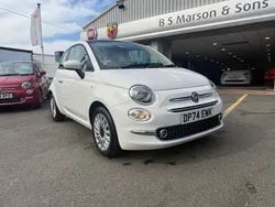White New 2025 Fiat 500 S Hatchback | £15,995 (Expensive)