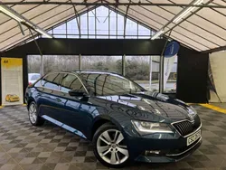 Blue Used 2018 Skoda Superb SE L Executive Hatchback | £9,595 (Fair price)