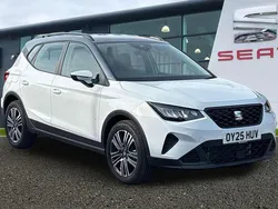 White Used 2025 Seat Arona SE Technology SUV | £18,094 (A bit pricey)