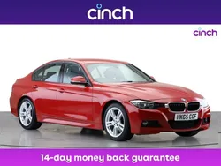 Red Used 2015 BMW 320 M Sport Sedan | £12,699 (Fair price)