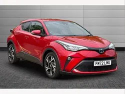 Red Used 2022 Toyota C-HR Design SUV | £21,490 (Fair price)