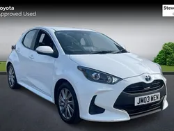 White Used 2023 Toyota Yaris Hybrid Hatchback | £16,610 (Good price)