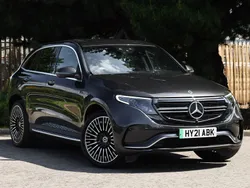 Black Used 2021 Mercedes EQC400 AMG Line Premium Plus SUV | £26,998 (Expensive)