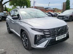 Silver New 2025 Hyundai Tucson N Line SUV | £32,714 (Expensive)