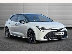 Ash grey with black roof Used 2023 Toyota Corolla Sport Hatchback | £22,999 (Fair price)