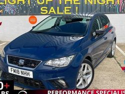 Blue Used 2018 Seat Ibiza FR Hatchback | £8,500 (Good price)
