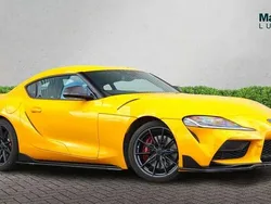 Yellow Used 2022 Toyota Supra Coupe | £45,990 (A bit pricey)