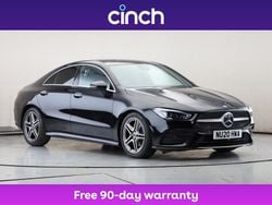 Black Used 2020 Mercedes CLA180 AMG Line Premium Plus Sedan | £19,249 (Fair price)
