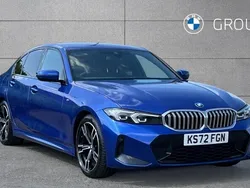 Blue Used 2023 BMW 320 M Sport Sedan | £27,595 (Fair price)