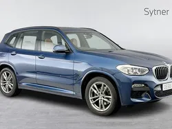 Blue Used 2018 BMW X3 M Sport SUV | £25,500 (Fair price)