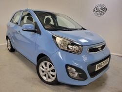 Blue Used 2012 Kia Picanto Hatchback | £3,499 (Fair price)