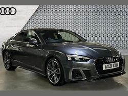 Grey Used 2021 Audi A5 S-Line Coupe | £23,786 (Fair price)