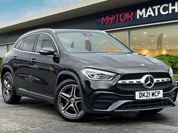 Black Used 2021 Mercedes GLA220 AMG line SUV | £22,999 (Super price)